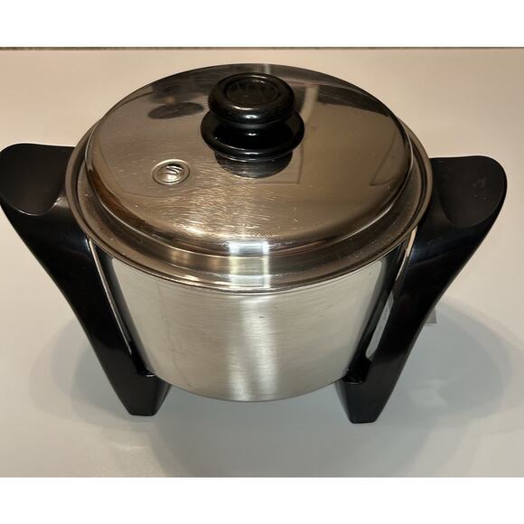 SALADMASTER MP5 5 QT Electric Oil Core Cooker Pot SA005OCU 316Ti TT - Picture 1 of 16